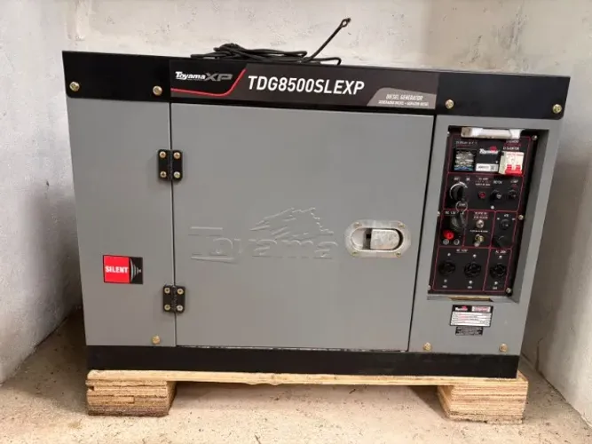 Gerador Toyama Tdg8500slexp Monofásico