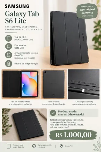Samsung Galaxy Tab S6 Lite
