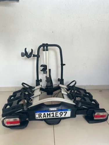Transbike Suporte 3 Bike Engate Carro Thule Velocompact