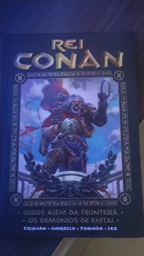 Rei Conan Volumes 4 e 5 Lobos Além da Fronteira e o Conquistador capa dura Mythos