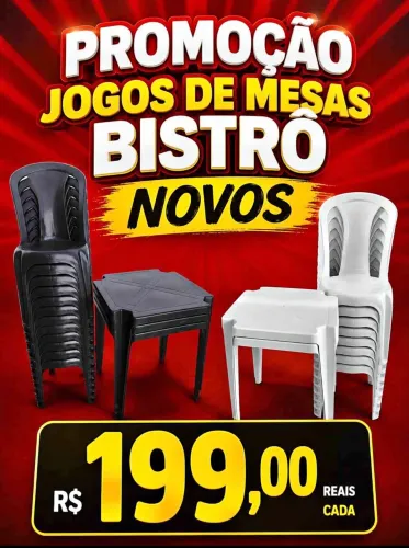 JOGOS DE MESAS SEM BRAÇO