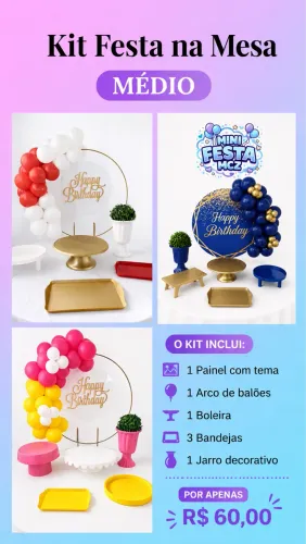 Kit mini festa