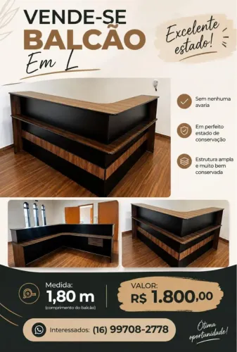 Balcão Recepção 