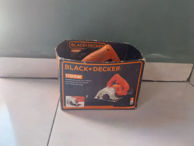 Serra mármore Black decker 127v