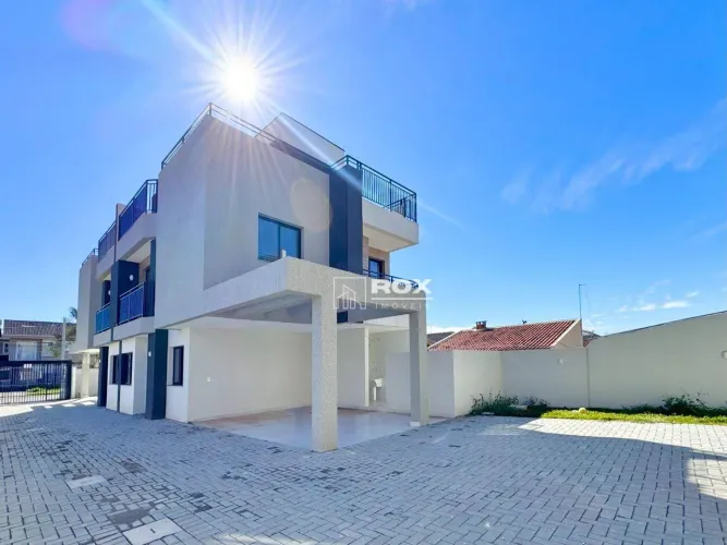 Sobrado novo com 3 quartos à venda - Santa Felicidade - Curitiba/PR