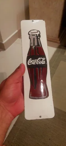 Placa original coca cola rarissima