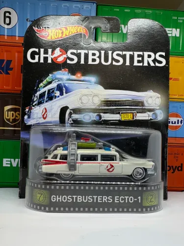 Ecto 1 Caça Fantasmas Ghostbusters Hot Wheels Premium Entertainment