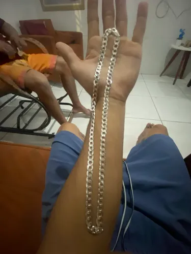 cordão prata escama de peixe 925 8mm marçisa