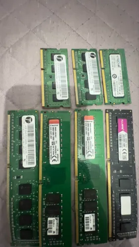 Notebook /Memoria RAM / SSd & HDs