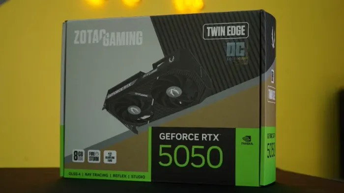 Placa de Vídeo Zotac Gaming GeForce RTX 5050 8GB GDDR6 Twin Edge