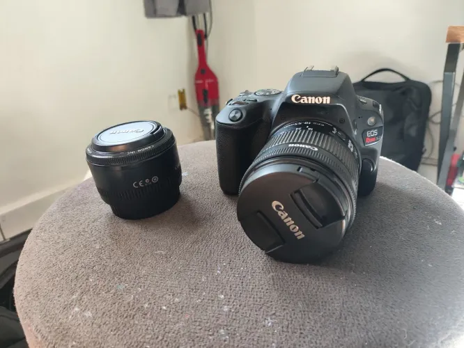 Câmera Canon Sl2 Completa