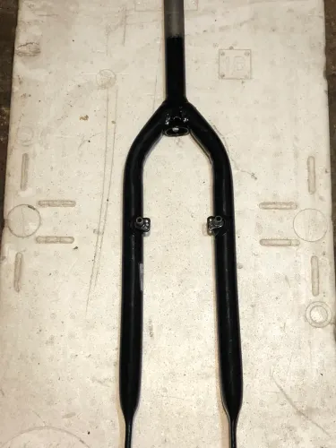 Garfo bicicleta preto