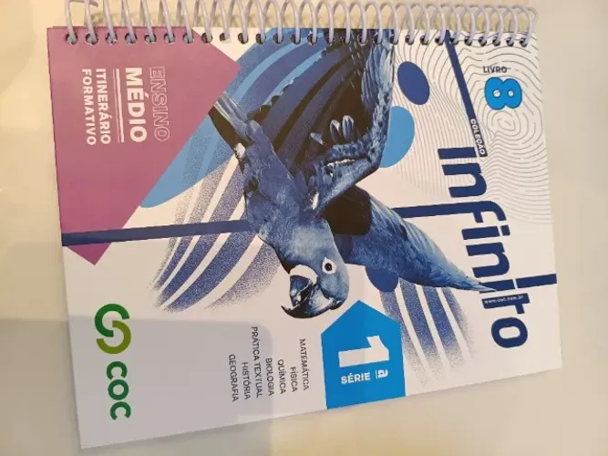 Livro 8 coleção infinito 1 série coc