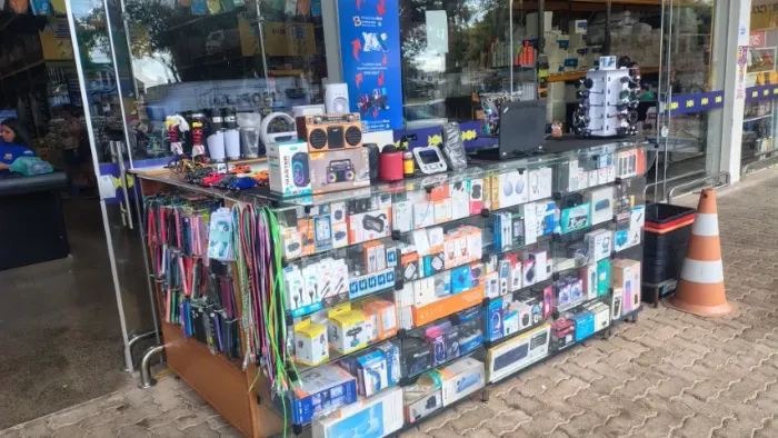 Passo Ponto Comercial Completo - Quiosque de Eletrônicos (Porteira Fechada e Lucrando)