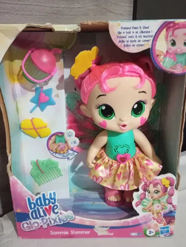 Boneca baby Alice Glo Pixe Doll sammie iterativa