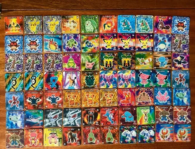 Lote Tazos Jo ken Pokémon