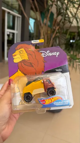 Hot Wheels Characters Cars Simba Rei Leão Disney