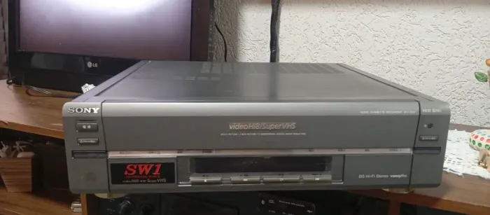 videocassete videocassete Sony wv sw1 aparelho pra colecionador raridade