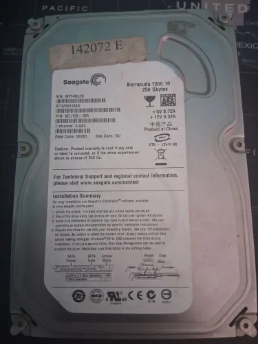Hd Seagate 250gb