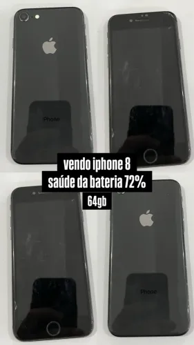 iPhone 8 / 64gb / Saúde da bateria 70%
