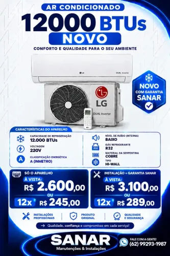 Ar condicionado LG 