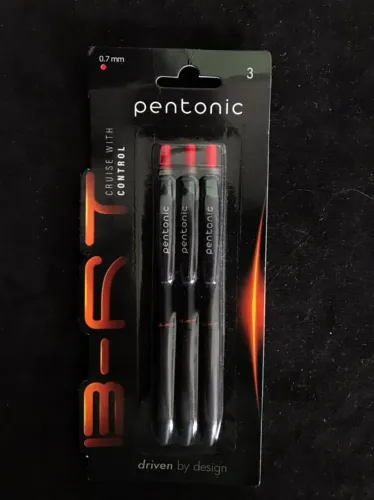 Caneta Esferográfica Pentonic RT 0.7 Vermelho