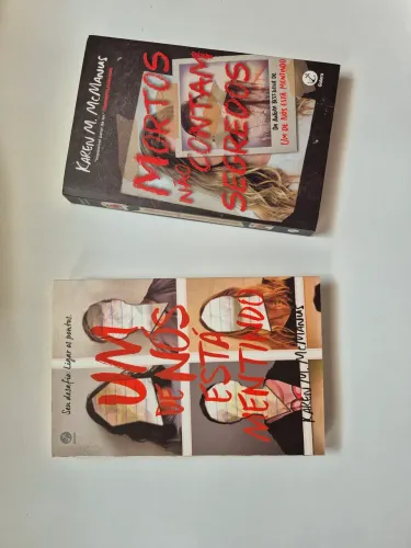 Livros um de nós esta mentindo e mortos nao contam segredos