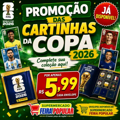 Cartas ,figurinhas Panini Copa do mundo 2026