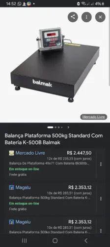 Balança balmak 500 k