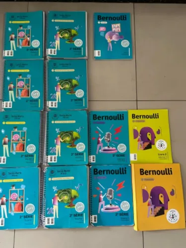 Coleção completa Bernouli segundo ano EM