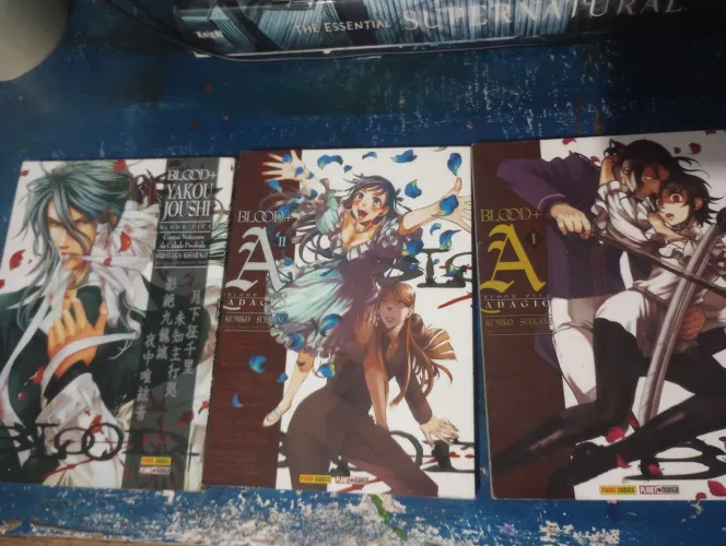 Mangá Blood+ Adágio e Blood+ Yakou Joushi