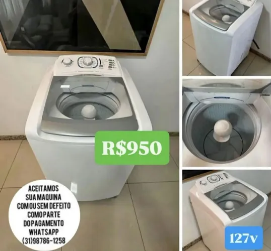 Máquina de Lavar Electrolux 10kg c/ Garantia e Entregamos