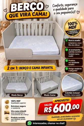 BERÇO CAMA