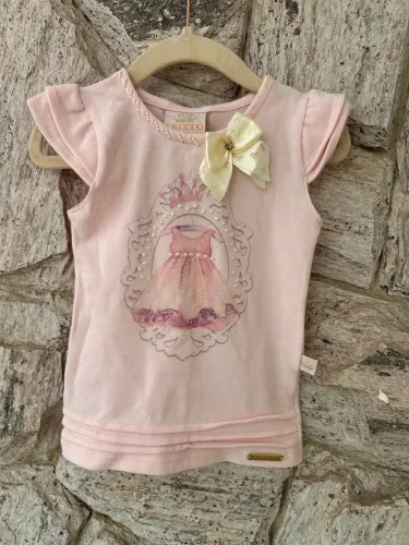 Blusa menina Kiki Xodó 04 anos
