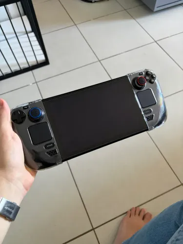 Steam deck LCD 512gb com carregador e caixa 