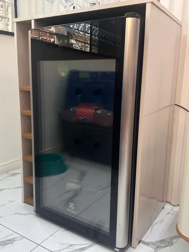 Cervejeira Electrolux 96 Litros Preta e Inox 220V - Perfeito Estado