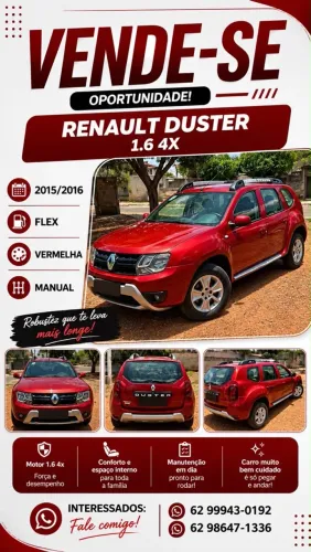 Renault Duster Dynamique 1.6 Hi-flex 16V Mec. 2016