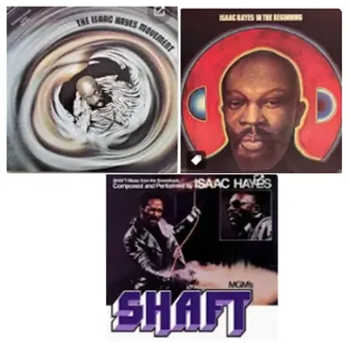 Disco de Vinil (LP) ISAAC HAYES (combo com 3 discos)