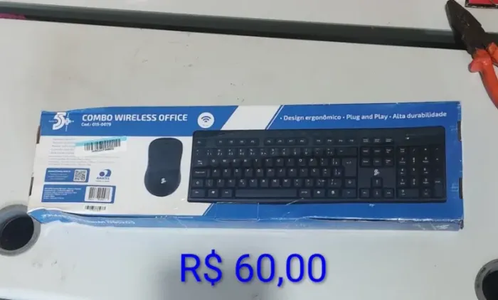 Kit Teclado e mouse
