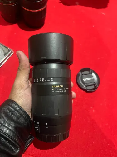 Lente tamron ef 75-300mm para cânon, perfeita para esportes e eventos!!!