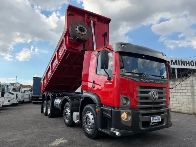 Vw 24260 2023 bitruck báscula rossete único dono