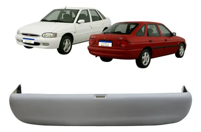 Parachoque Traseiro Escort Sedan 1997 A 2003 Novo C/espuma