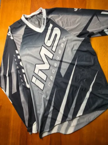 CAMISA IMS RACEWEAR MANGA LONGA TAMANHO G - MTB DOWNHILL MOTOCROSS