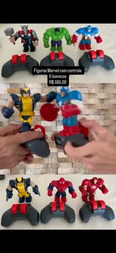 Bonecos da Marvel