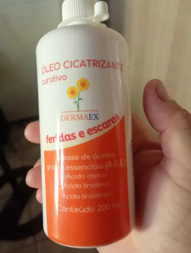 Óleos cicatrizante