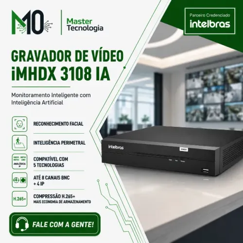 DVR STAND ALONE IMHDX 3108 - INTELBRAS