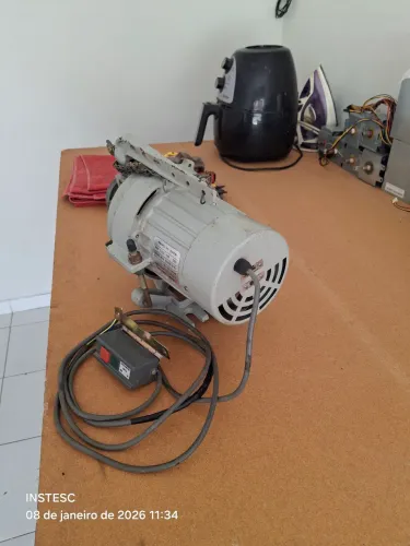 Motor de Máquina de Costura Industrial bivolt