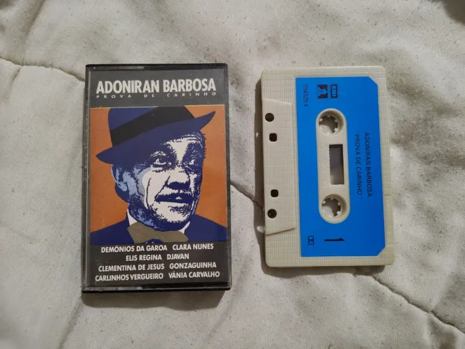 Fita Cassete K7 Adoniran Barbosa Prova de Carinho 1990