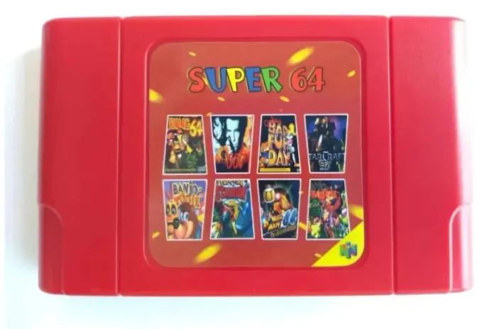 Everdrive Nintendo 64 Vermelho Todos os Jogos