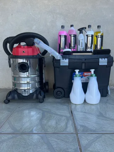 Kit completo higienização de estofados
